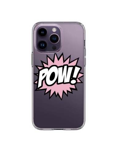 Cover iPhone 14 Pro Max Pow Trasparente - Maryline Cazenave