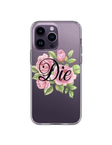 iPhone 14 Pro Max Case Die Flowerss Clear - Maryline Cazenave