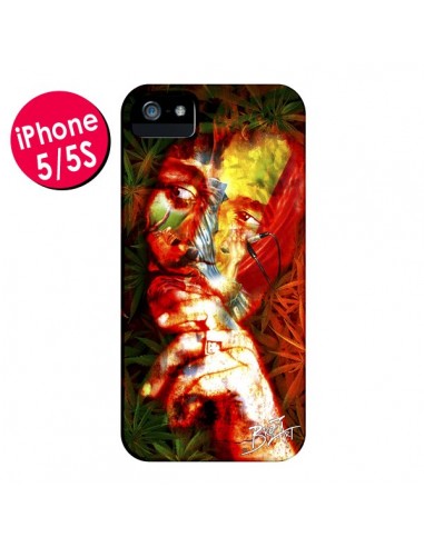 Coque Bob Marley pour iPhone 5 et 5S - Brozart