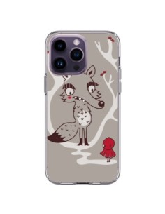 Cover iPhone 14 Pro Max Cappuccetto Rosso Lupo - Maria...