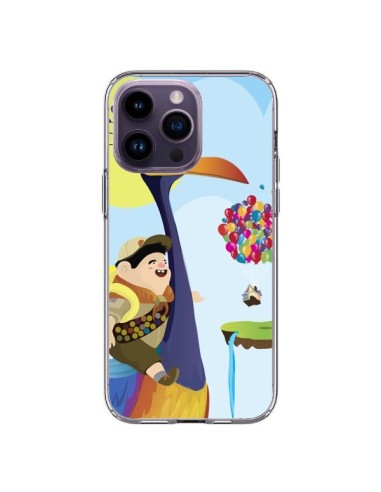 Coque iPhone 14 Pro Max La Haut Kevin et Russel - Maria Jose Da Luz