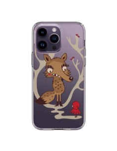 Coque iPhone 14 Pro Max Le Petit Chaperon Rouge Loup...