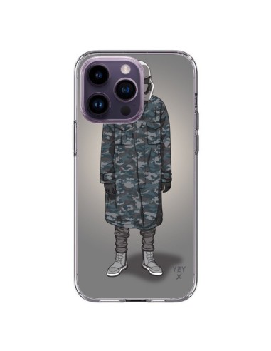 Coque iPhone 14 Pro Max White Trooper Soldat Yeezy - Mikadololo