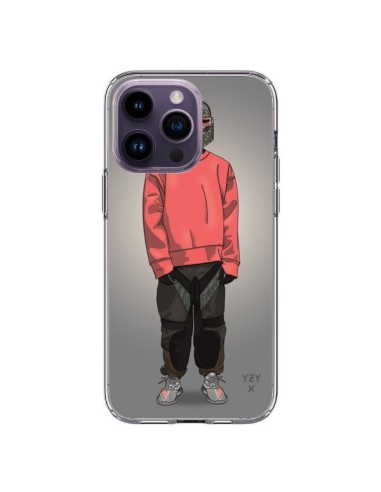 Coque iPhone 14 Pro Max Pink Yeezy - Mikadololo