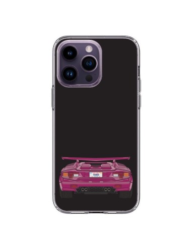 Coque iPhone 14 Pro Max Yamborhini Voiture - Mikadololo