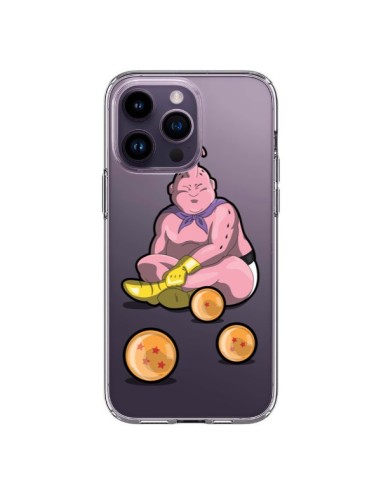 Coque iPhone 14 Pro Max Buu Dragon Ball Z Transparente - Mikadololo