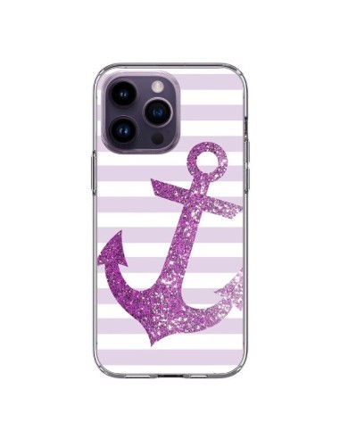 iPhone 14 Pro Max Case Ancora Marina Pink - Monica Martinez