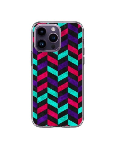 iPhone 14 Pro Max Case Aztec Geometrico World - Maximilian San