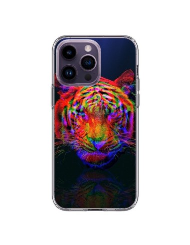 Coque iPhone 14 Pro Max Tigre Beautiful Aberration - Maximilian San