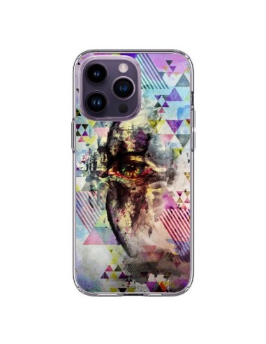 Coque iPhone 14 Pro Max Oeil Triangle Oiseau Cry Bird - Maximilian San