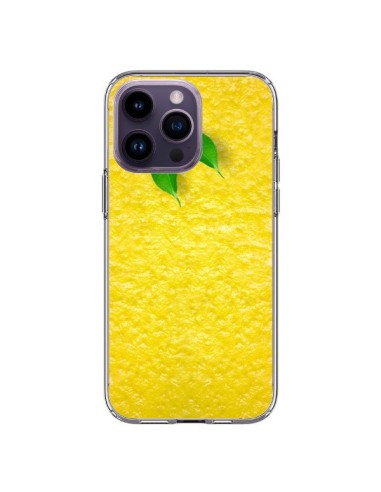 Coque iPhone 14 Pro Max Citron Lemon - Maximilian San