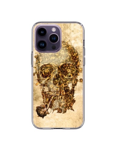 Coque iPhone 14 Pro Max Lord Skull Seigneur Tête de Mort Crane - Maximilian San