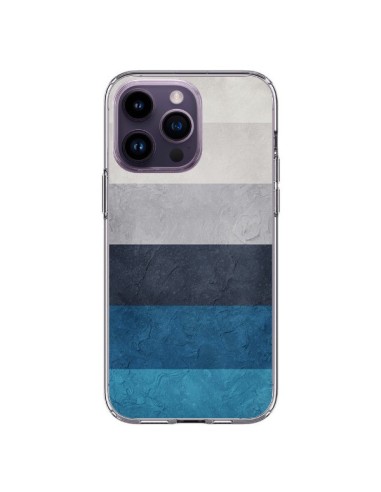 Cover iPhone 14 Pro Max Bande Orizzontali Greece Hues - Maximilian San