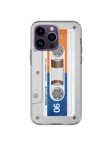 Coque iPhone 14 Pro Max White Cassette K7 - Maximilian San