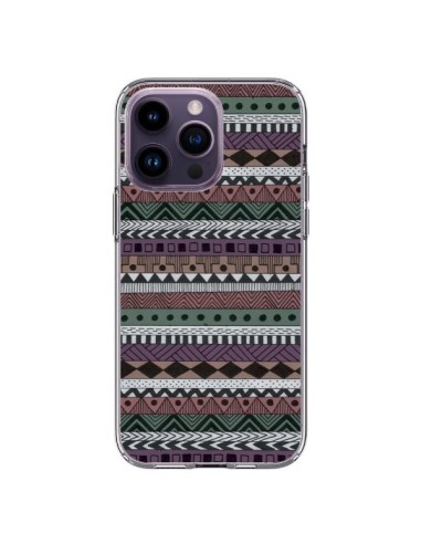 Coque iPhone 14 Pro Max Azteque Pattern - Borg