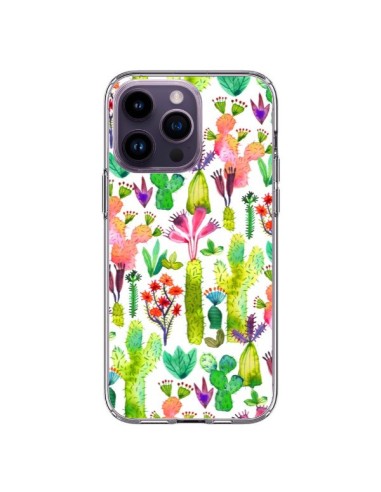 Coque iPhone 14 Pro Max Cacti Garden - Ninola Design