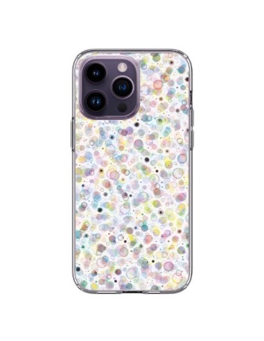 Coque iPhone 14 Pro Max Cosmic Bubbles Multicolored - Ninola Design