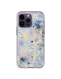 Cover iPhone 14 Pro Max Gradient Watercolor Lines Blu -...