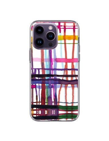 iPhone 14 Pro Max Case Little Textured Dots Pink - Ninola Design