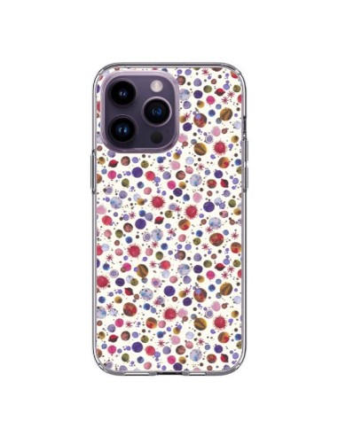 Coque iPhone 14 Pro Max Peonies Pink - Ninola Design