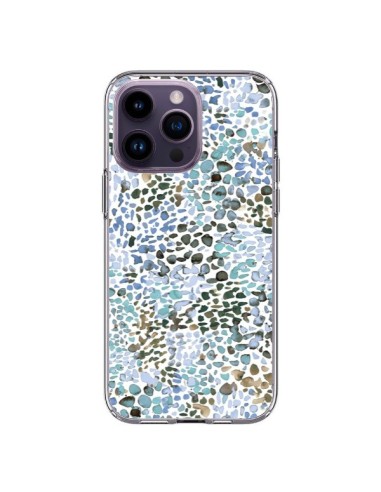 iPhone 14 Pro Max Case Smoky Marble WaterColor Pink - Ninola Design