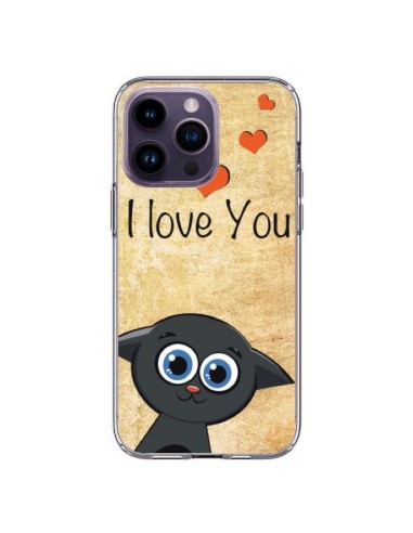 Coque iPhone 14 Pro Max Cute Cat - Nico