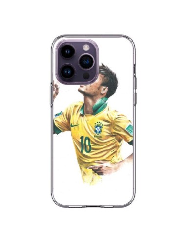 Coque iPhone 14 Pro Max Neymar Footballer - Percy