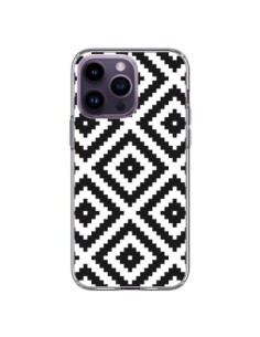 iPhone 14 Pro Max Case Diamanti Motivi White e Black -...