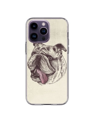 Coque iPhone 14 Pro Max Chien Bulldog - Rachel Caldwell