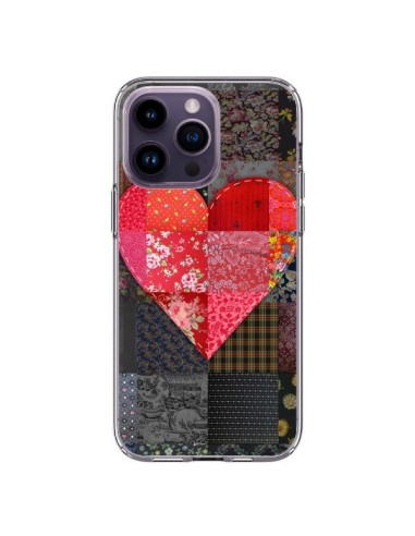 Coque iPhone 14 Pro Max Coeur Heart Patch - Rachel Caldwell