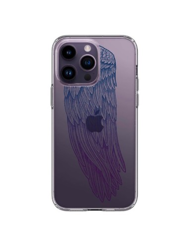 iPhone 14 Pro Max Case Angel Wings Clear - Rachel Caldwell