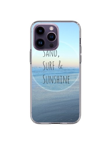 Coque iPhone 14 Pro Max Sand, Surf and Sunshine - R Delean