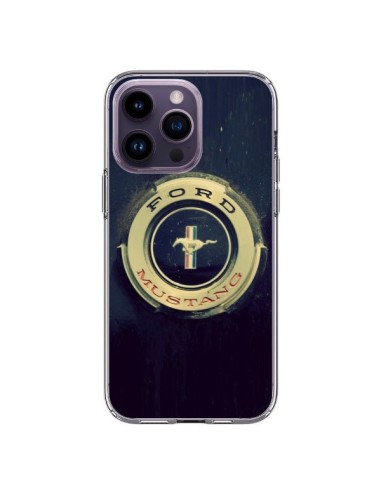 Coque iPhone 14 Pro Max Ford Mustang Voiture - R Delean