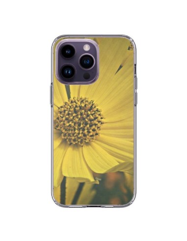 Coque iPhone 14 Pro Max Tournesol Fleur - R Delean
