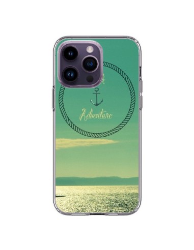 Coque iPhone 14 Pro Max See Adventure Aventure Ancre Navire Bateau - R Delean