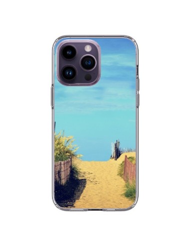 Cover iPhone 14 Pro Max Mare Sabbia Spiaggia- R Delean