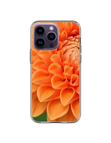 Cover iPhone 14 Pro Max Fiori Arancioni - R Delean