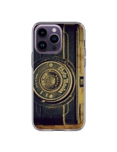 Coque iPhone 14 Pro Max Appareil Photo Vintage Vieux - R...