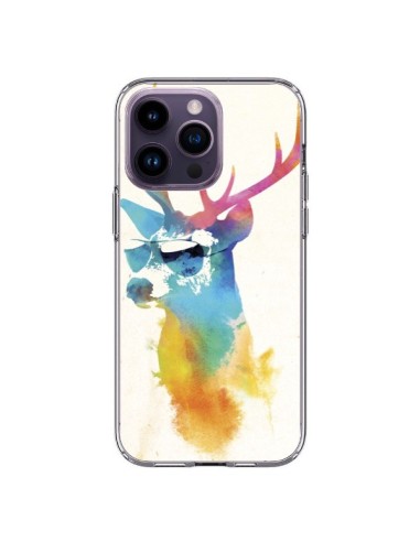 Coque iPhone 14 Pro Max Sunny Stag - Robert Farkas