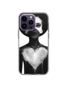 Cover iPhone 14 Pro Max Ragazza Cuore Hold On - Ruben...