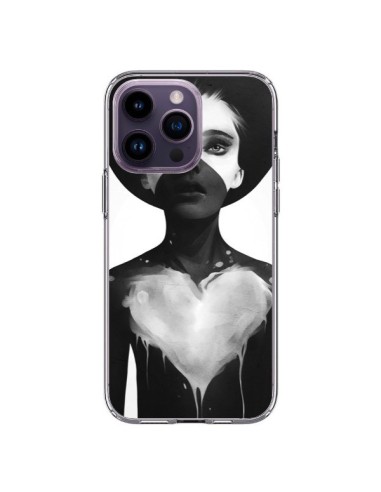 Coque iPhone 14 Pro Max Fille Coeur Hold On - Ruben Ireland