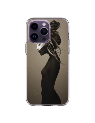 Coque iPhone 14 Pro Max Fille Pensive - Ruben Ireland