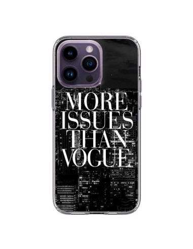 Coque iPhone 14 Pro Max More Issues Than Vogue New York - Rex Lambo