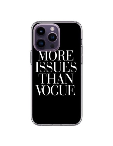 Coque iPhone 14 Pro Max More Issues Than Vogue - Rex Lambo