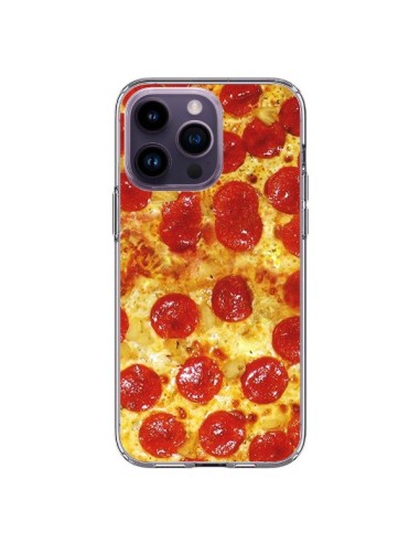 Coque iPhone 14 Pro Max Pizza Pepperoni - Rex Lambo