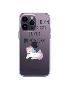 Coque iPhone 14 Pro Max Je suis une licorne, quand je...