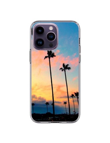 Coque iPhone 14 Pro Max California Californie USA Palmiers - Tara Yarte
