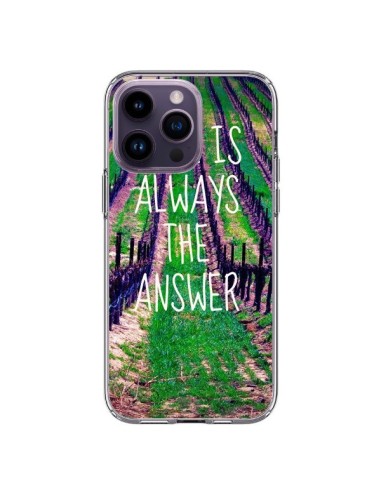 Cover iPhone 14 Pro Max Get lost with me foret - Tara Yarte