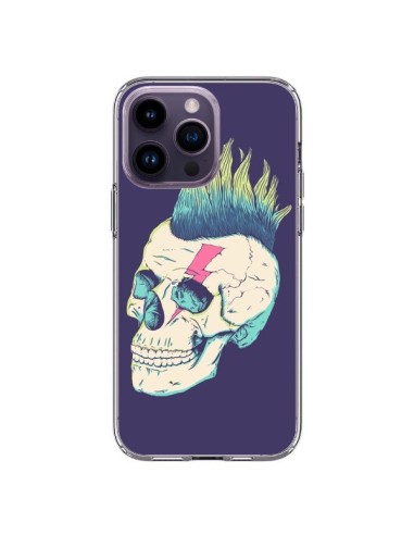 Coque iPhone 14 Pro Max Tête de mort Punk - Victor Vercesi