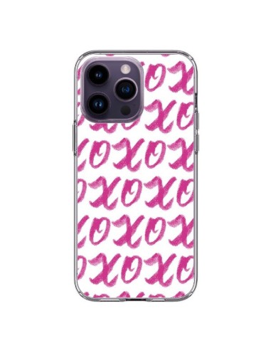 Coque iPhone 14 Pro Max XoXo Rose Transparente - Yohan B.